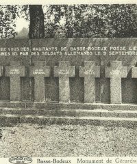 Le monument de Gerardwez