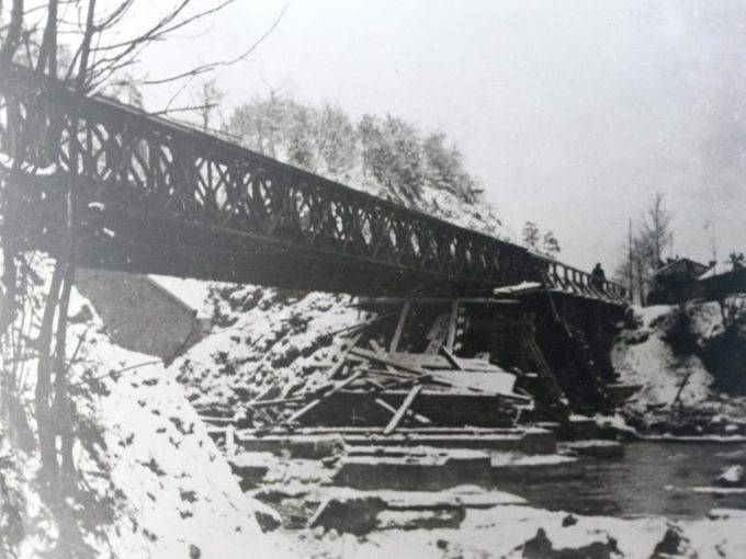 Le pont sur l&rsquo;Amblève – Guerre